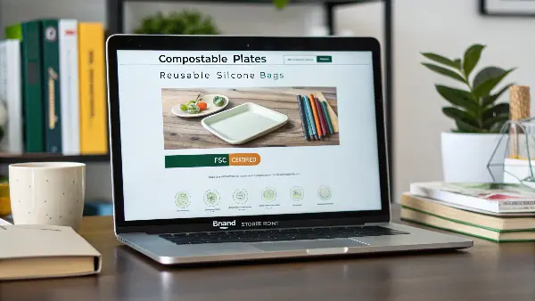 Optimized Amazon listing page for an eco-product