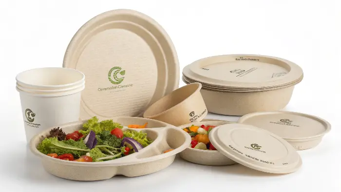 custom branded eco-friendly tableware