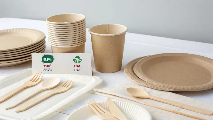 certification logos for eco-tableware
