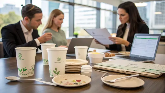 MOQs and customization for bulk eco tableware