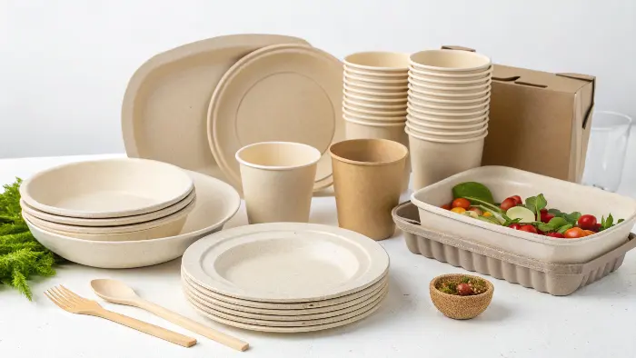 eco-friendly tableware in microwave and freezer