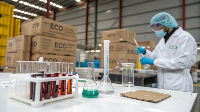 Lab testing for eco tableware