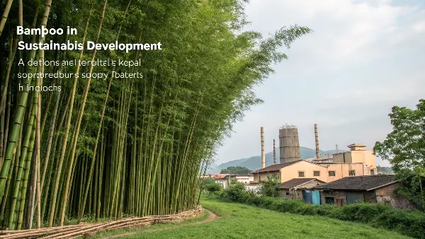 people working together to craft bamboo products