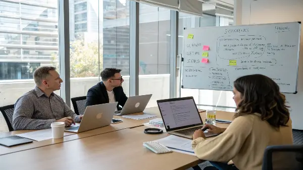 Balancing Cost and Sustainability A scale balancing money on one side and a green leaf on the other.