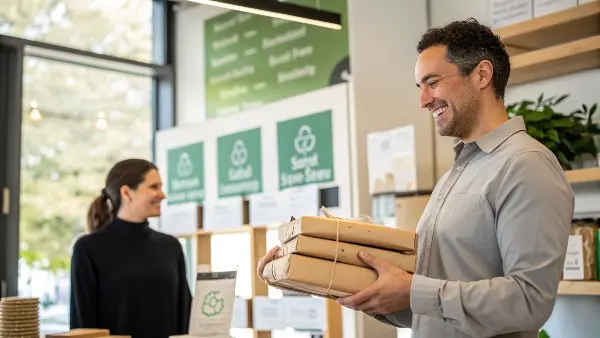 A chart showing the upward trend of consumer preference for sustainable brands