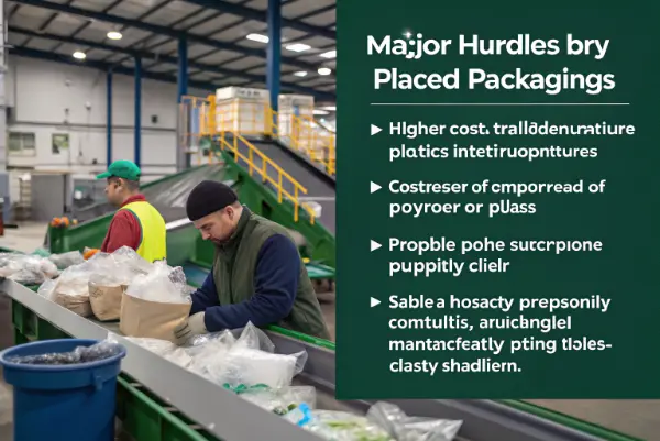 A diagram showing the challenges of cost, infrastructure, and education.