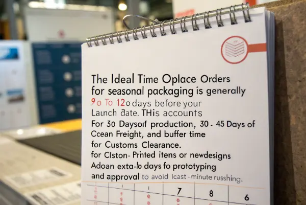 calendar planning timeline